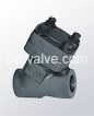 Y type check valves