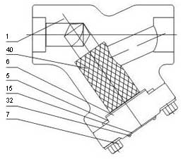 Y-type strainers