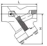Y-type strainers
