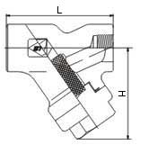 Y-type strainers