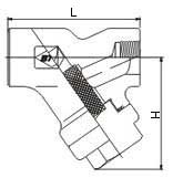 Y-type strainers